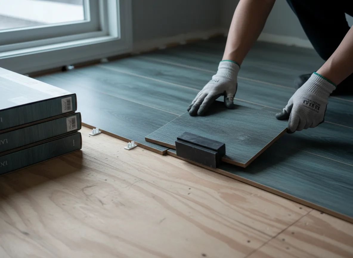 Luxury Vinyl Plank Installation company in Badger, AK